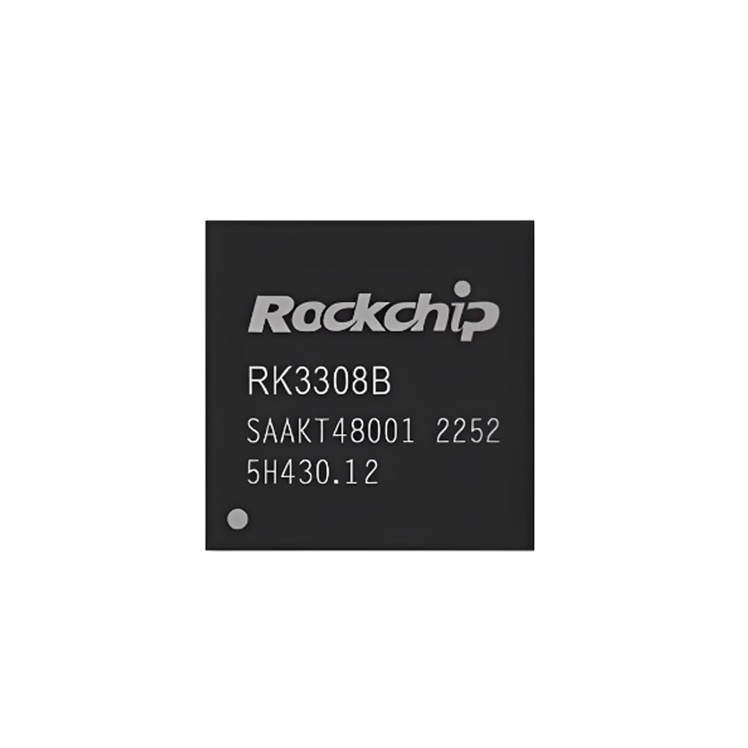 RK3308B-S   Rockchip/(瑞芯微)   是一款高性能四核处理器