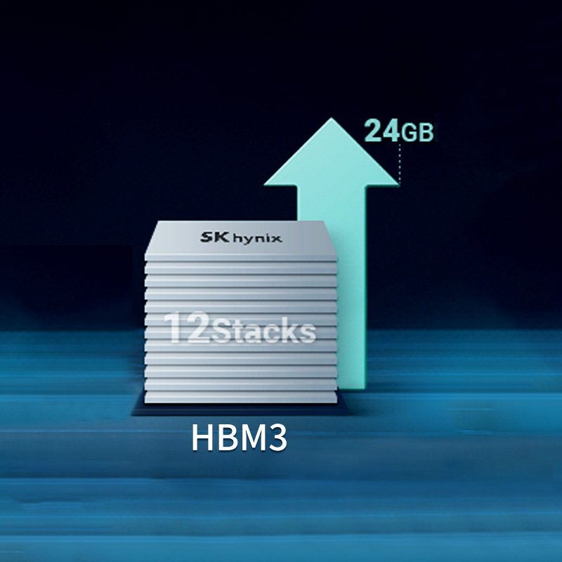 H5UG7HMD83X020R   HYNIX(海力士)  HBM3 高带宽内存（HBM） 芯片