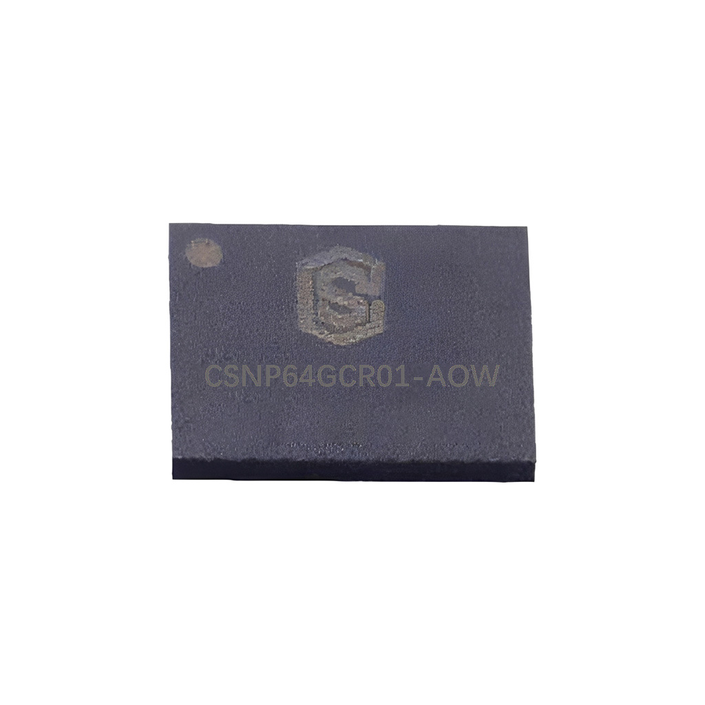 CSNP64GCR01-AOW  CS(创世)   NAND 闪存和 SD 控制器的 64GB 嵌入式存储
